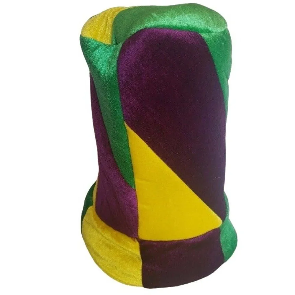 Mardi Gras Hat StovePipe Party Costume Hat